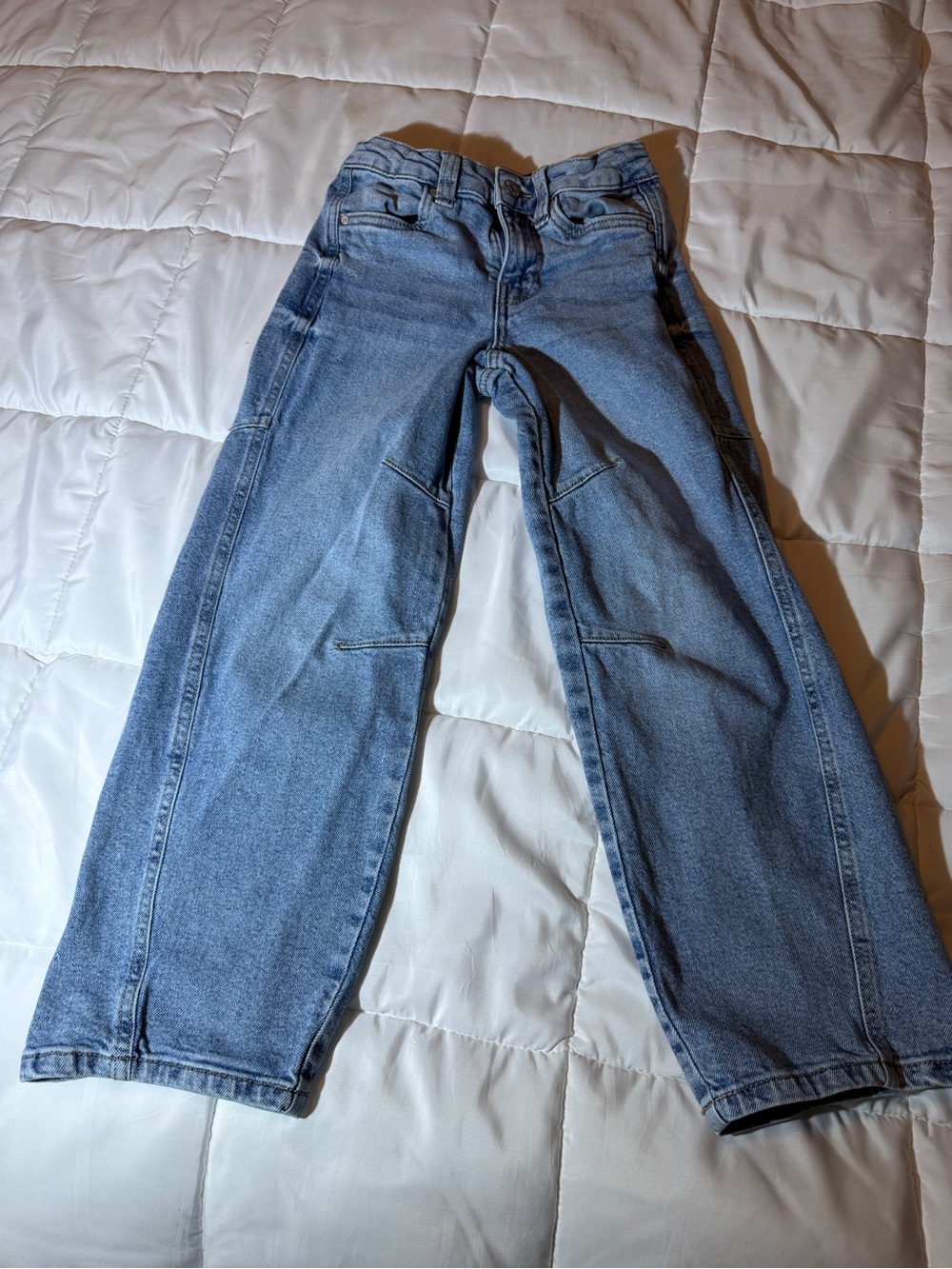 Celebrity Pink Girls Size 8 Barrel Jeans Light Wash
